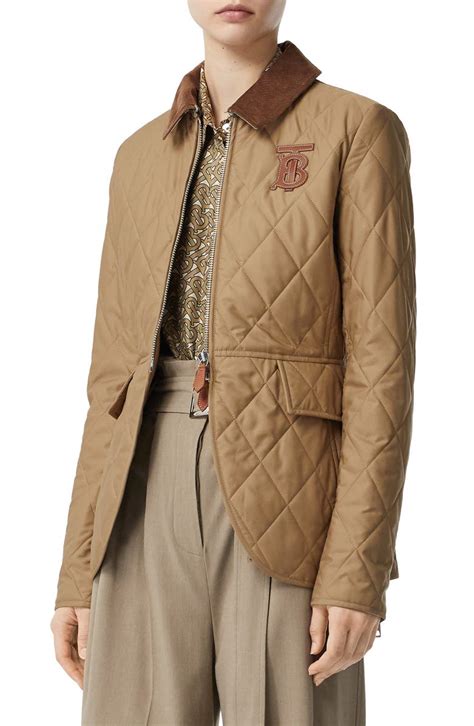 burberry ongar monogram motif quilted coat|Burberry signatures for men.